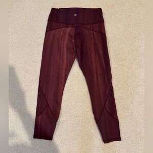 Lululemon wunder train leggings